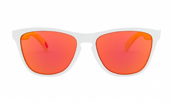 Oakley Frogskins Origins Matte White/ Prizm Ruby