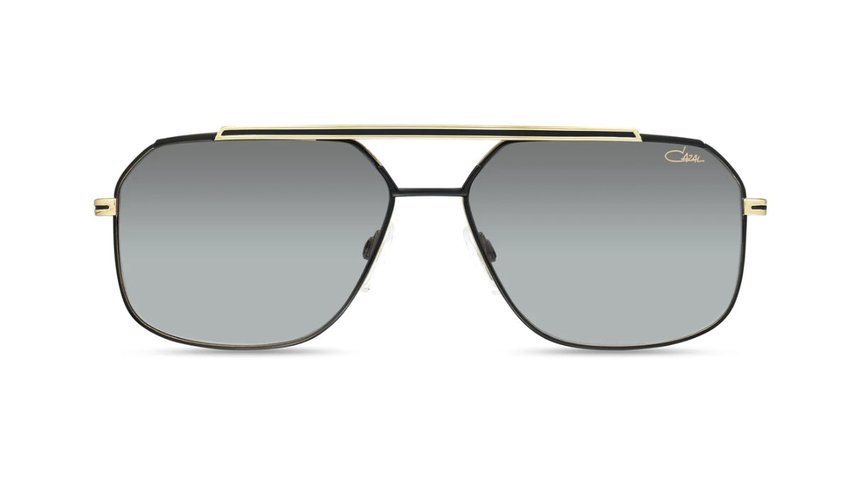 Cazal-Zonnebril-9081-Black-Gold-Grey-Gradient-voorzijde