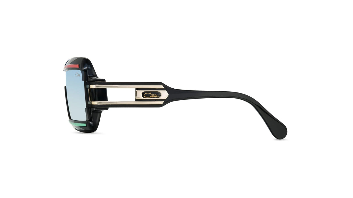 Cazal zonnebril 856 Black Strawberry zijaanzicht