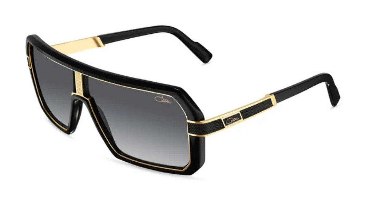 Cazal Zonnebril 8053 Black-Gold/ Grey Gradient