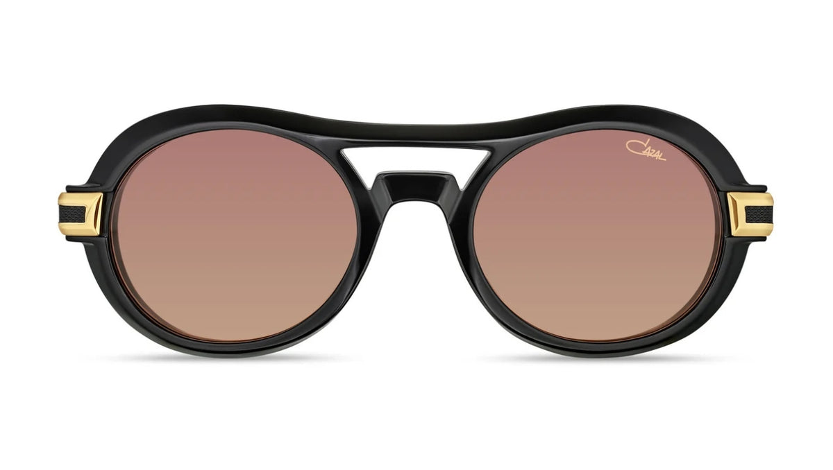 Cazal Zonnebril 890/3 Black-Gold / Orange Gradient
