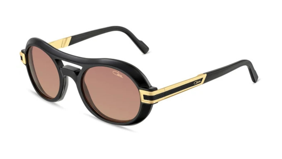Cazal Zonnebril 890/3 Black-Gold / Orange Gradient