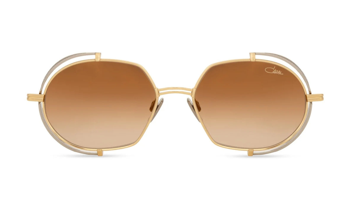 Cazal Zonnebril 9507 Gold-Silver/ Brown Gradient