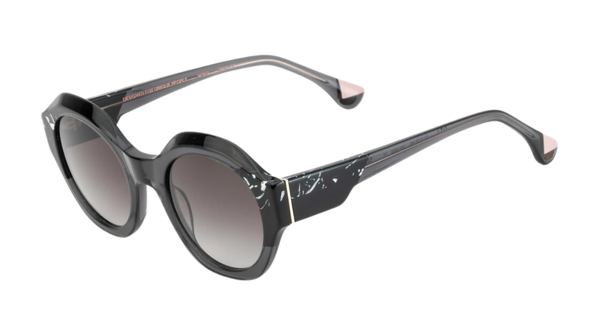 Woody's Valeria Polished Black/ Grey Degradé