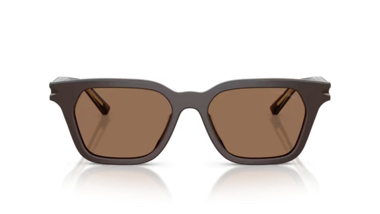 Giorgio-Armani-AR8251-Brushed-Brown-Dark-Brown-Vooraanzicht