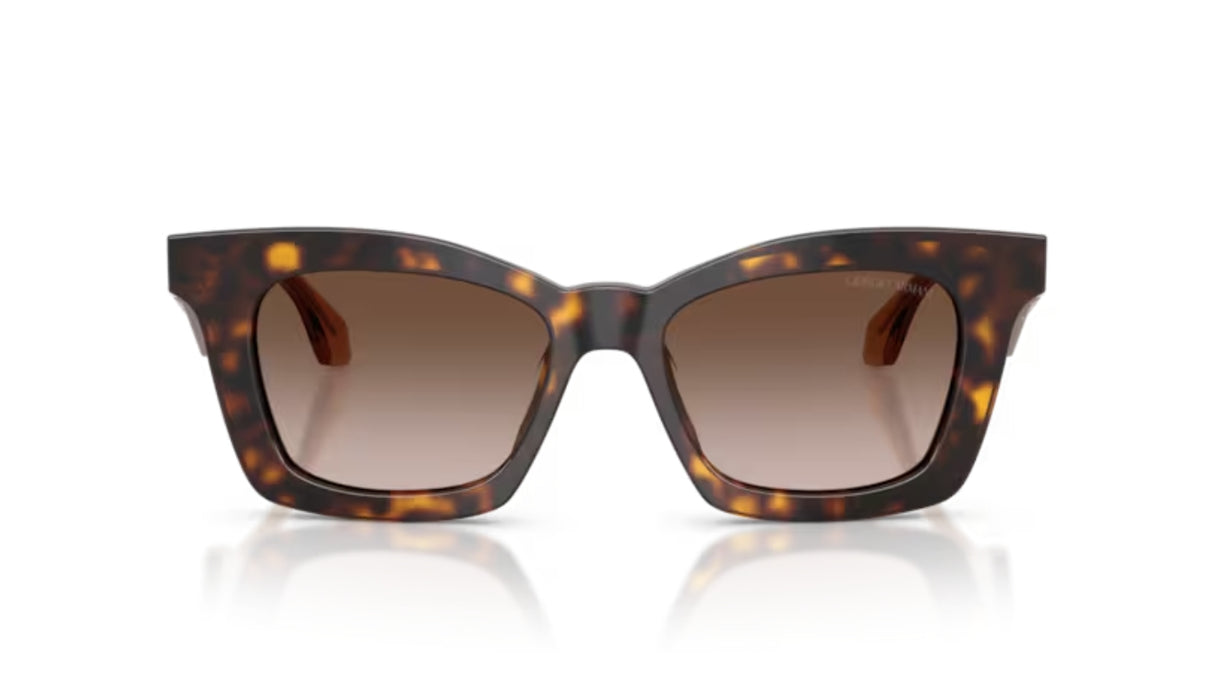 Giorgio Armani Zonnebril 8235U Havana Brown Gradient voorzijde