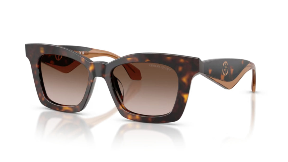 Giorgio Armani Zonnebril 8235U Havana Brown Gradient