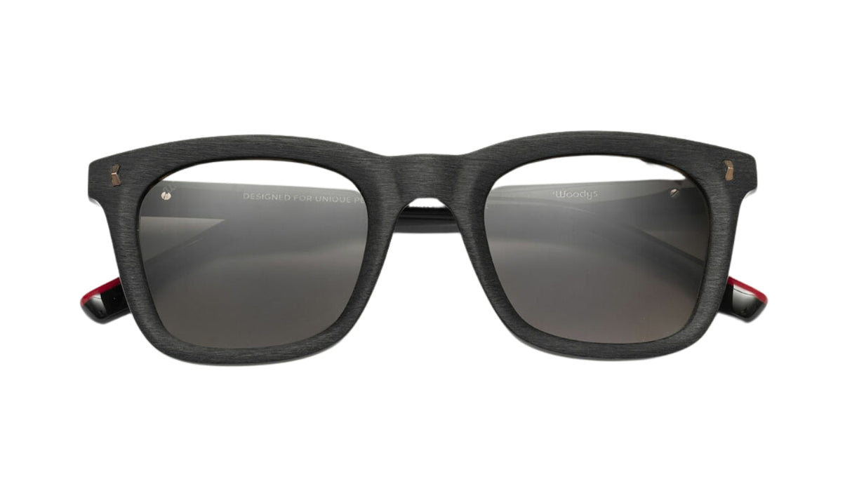Woody's Elek 01 Matte Black/ Grey Polarized