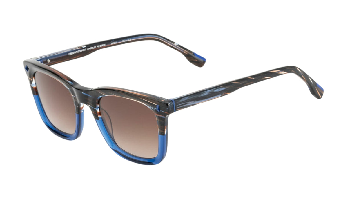 Woody's Elek 04 Brown Blue/ Brown Degradé