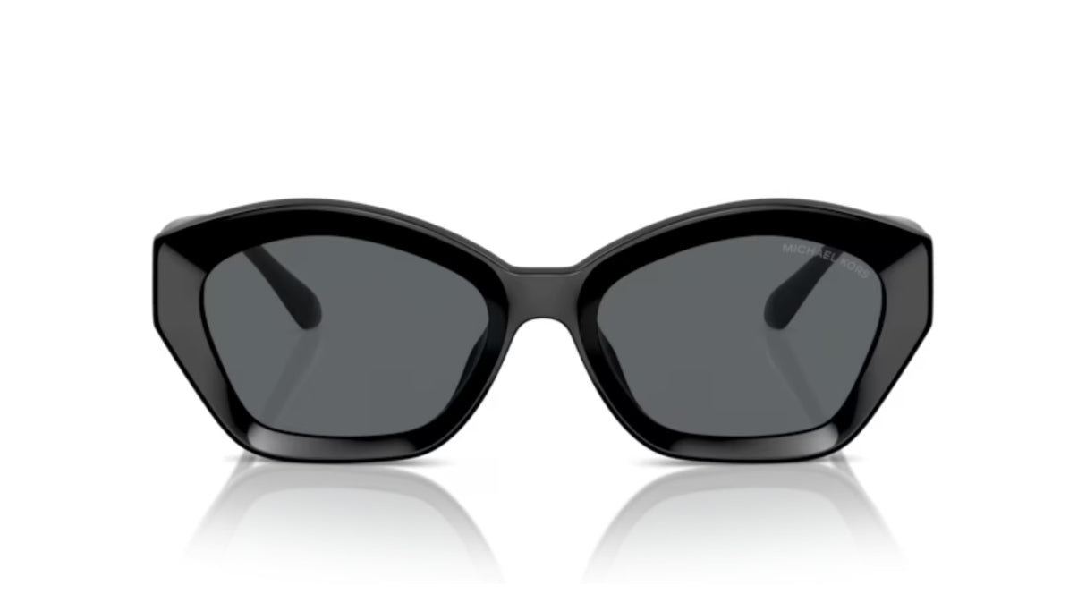Michael Kors Bel Air Zonnebril Black Dark Grey Solid voorzijde