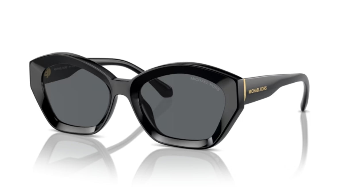 Michael Kors Bel Air Zonnebril Black Dark Grey Solid