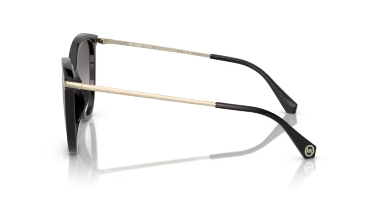 Michael Kors Dupont Black Dark Grey Gradient zijaanzicht