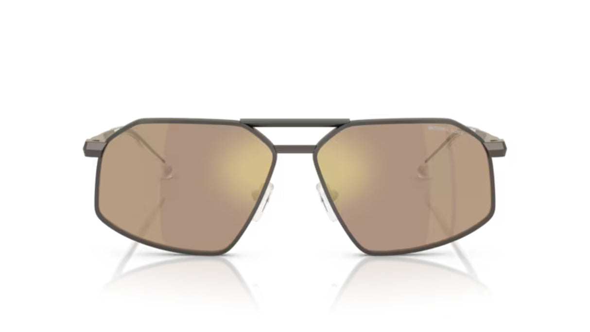 Michael Kors Mar Vista Zonnebril Matte Gunmetal Husk Mirror voorzijde