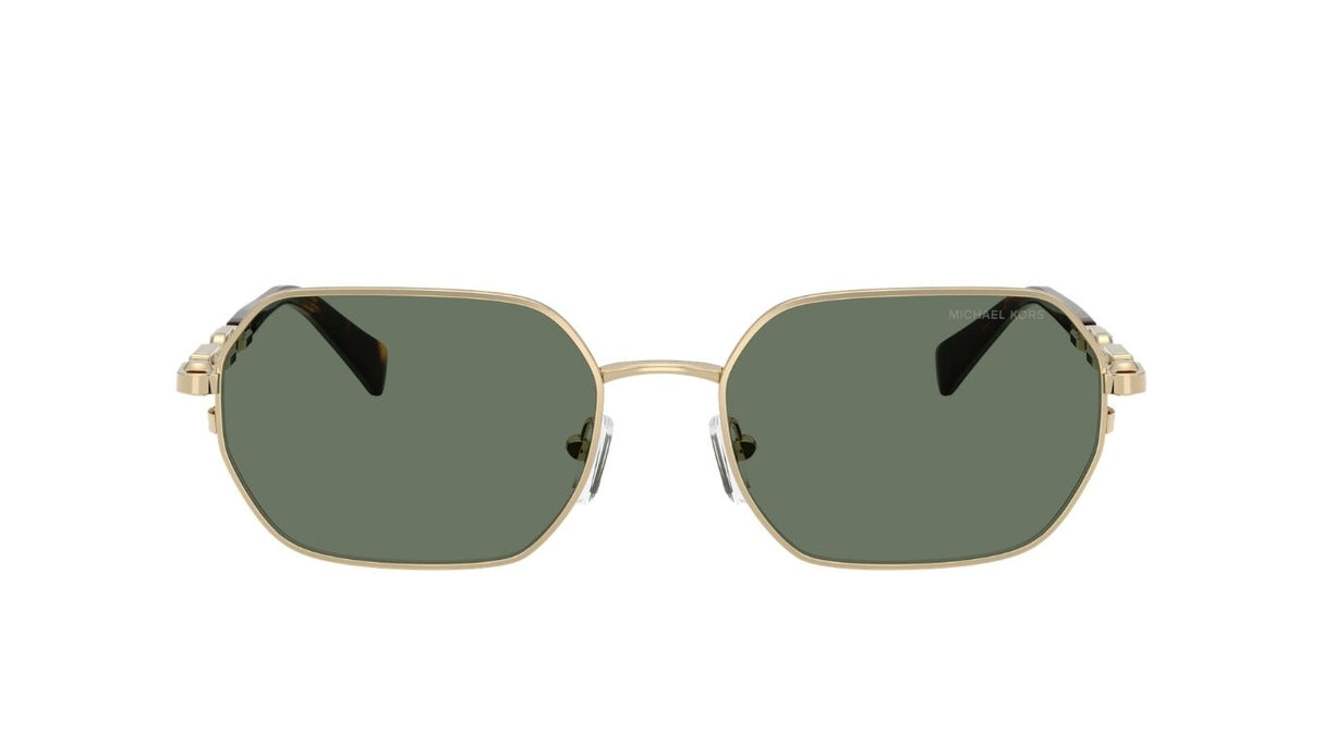 Michael-Kors-Saint-Martin-Light-Gold-Shiny-Green-Solid-Voorzijde