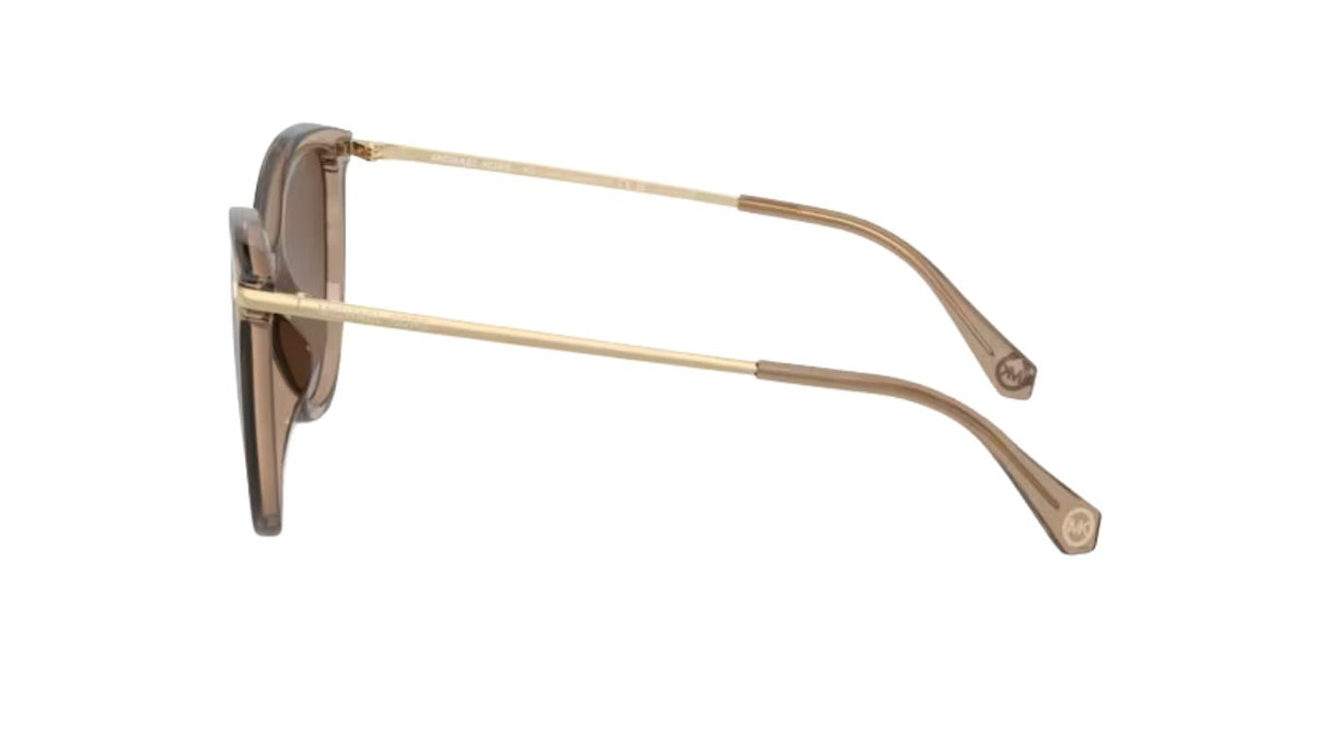 Michael kors dupont brown transparent dark brown polarized
