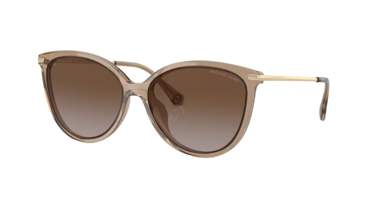 Michael kors dupont brown transparent dark brown polarized