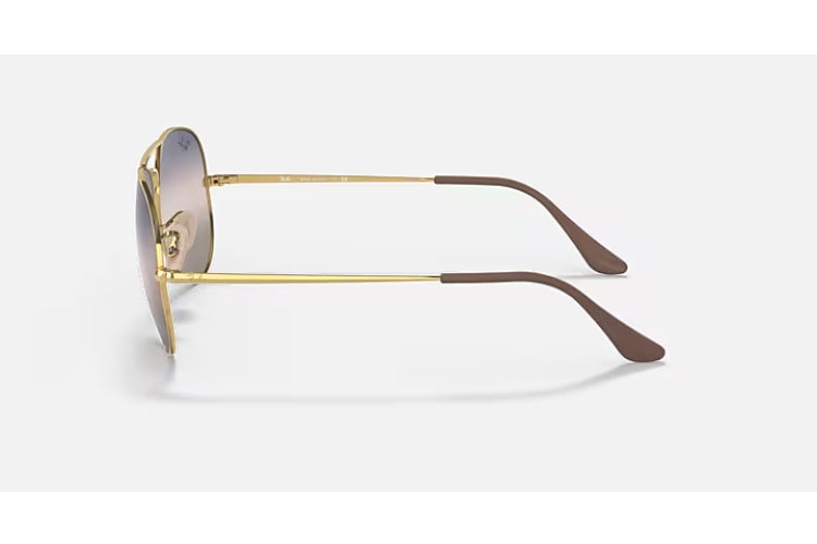 Ray-Ban Aviator Metal II Arista/ Pink Gradient Blue