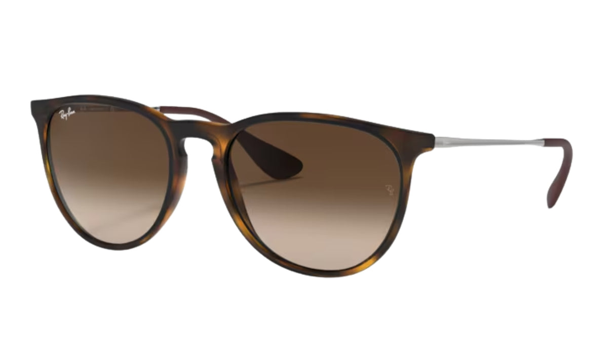 Ray-Ban Erika Rubber Havana/ Brown Gradient Dark Brown