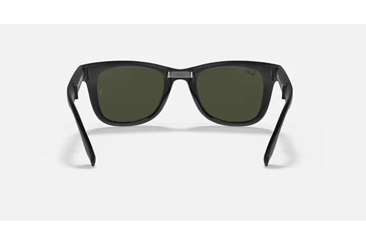Ray-Ban Folding Wayfarer Matte Black/ G-15 Green