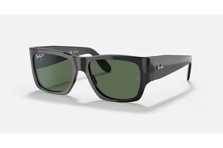 Ray-Ban Wayfarer Nomad Black/ G15-Green