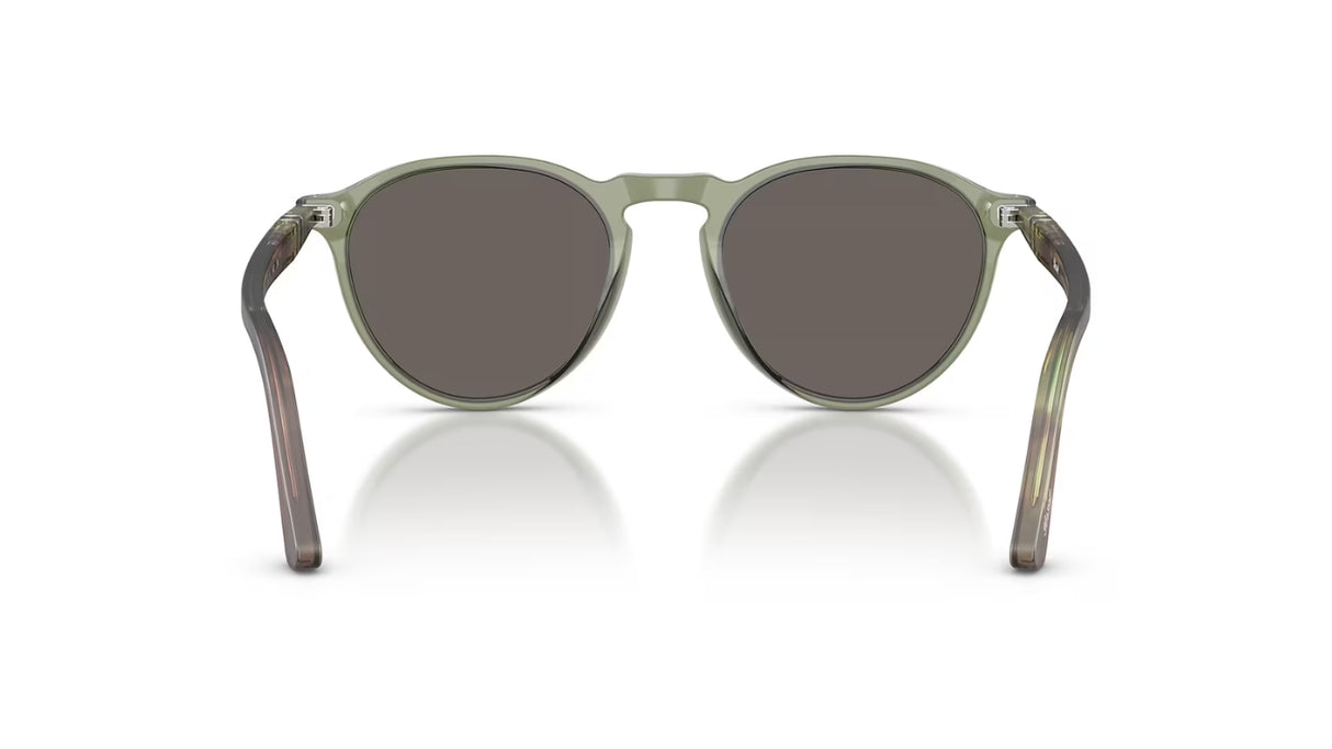 Persol 3286S Transparent Green Dark Grey achterzijde