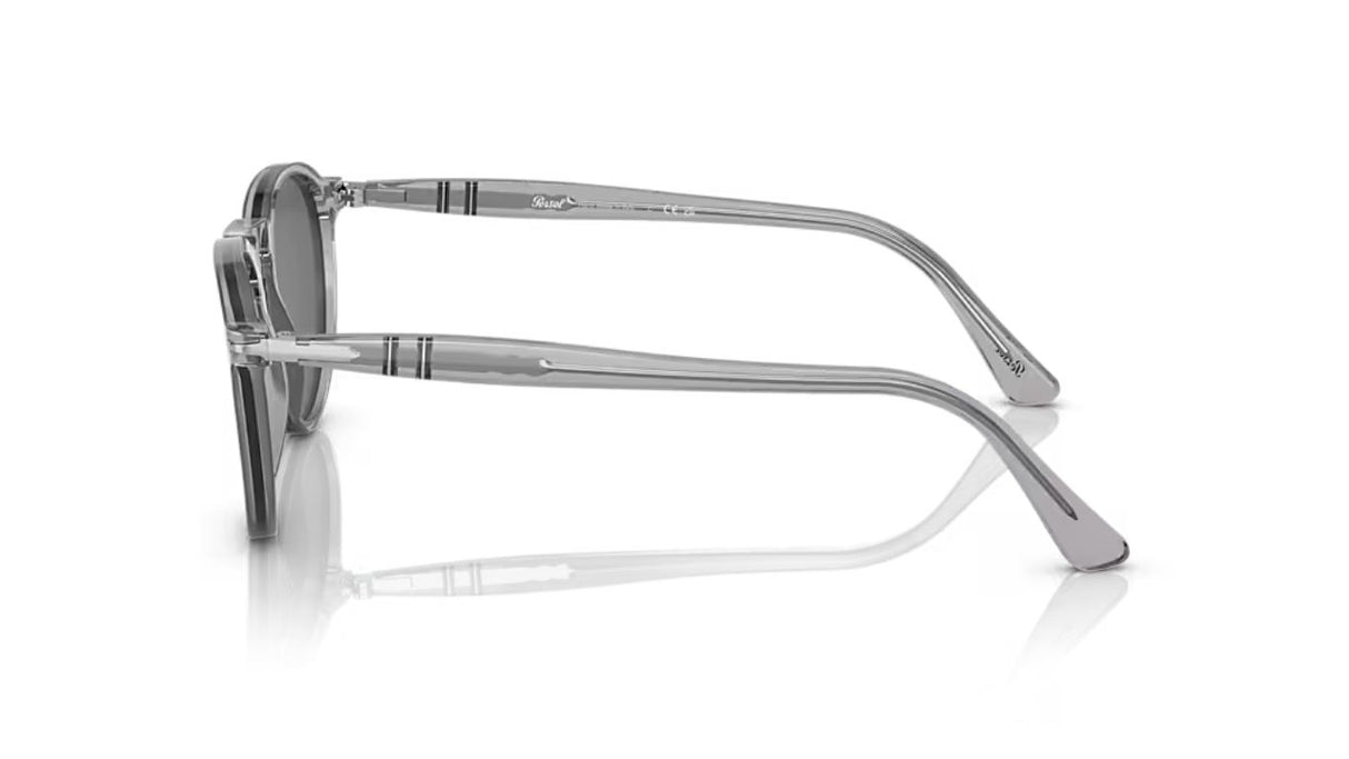 Persol-3286S-Transparent-Grey-Dark-Grey-Zijaanzicht