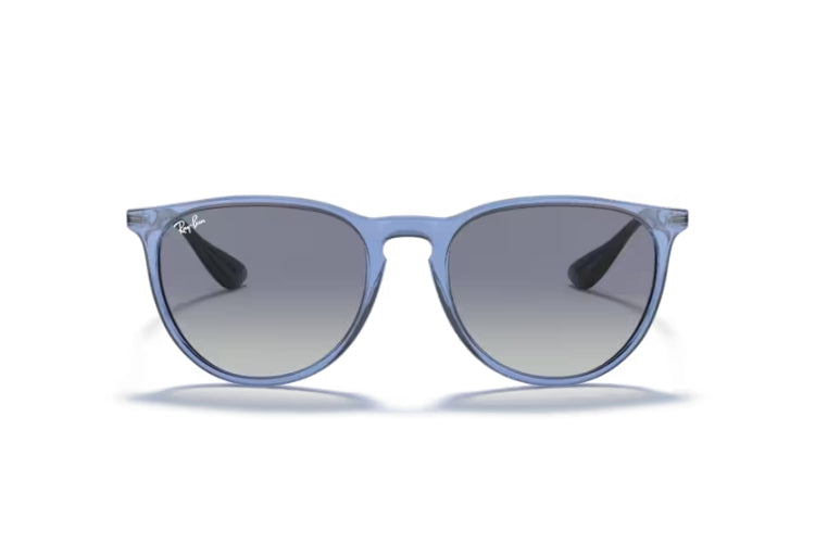 Ray-Ban-Erika-Transparent-Blue-Light-Grey-Gradient-Dark-Blue-voorkant