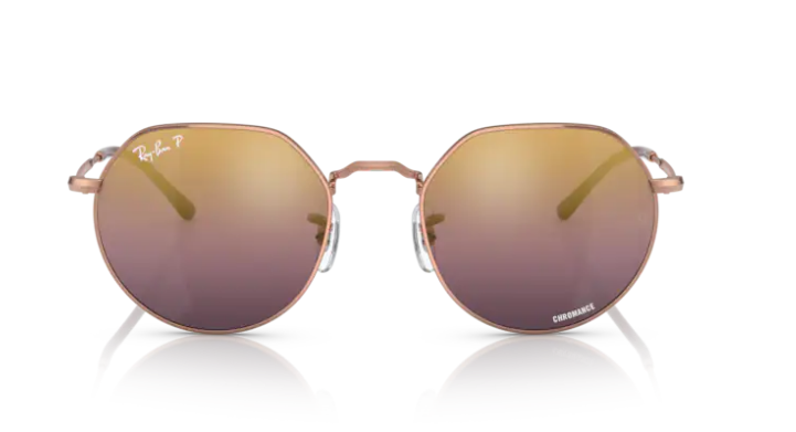 Ray-Ban-Jack-Rosé-Gold-Red-Mirror-Gradient-Polarized-voorkant