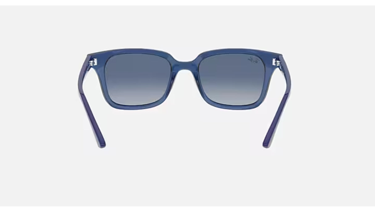 Ray-Ban Junior 9071 Transparant Blue/ Light Grey Gradient Dark Blue