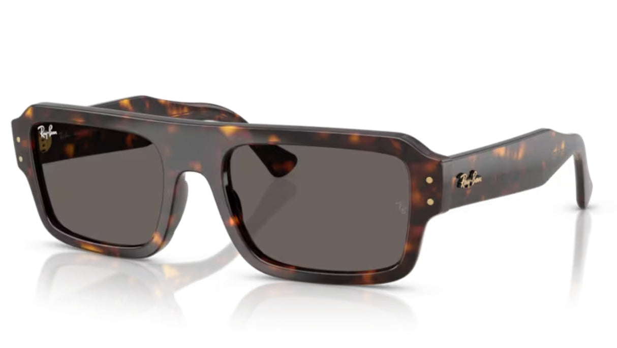 Ray-Ban Lukas Havana/ Dark Grey