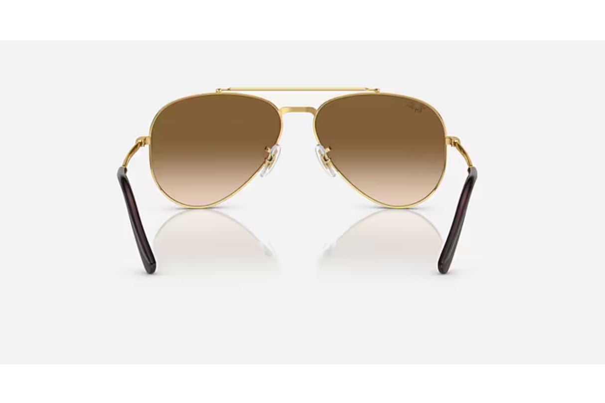 Ray-Ban-New-Aviator-Arista-Clear-Gradient-Brown-achterkant