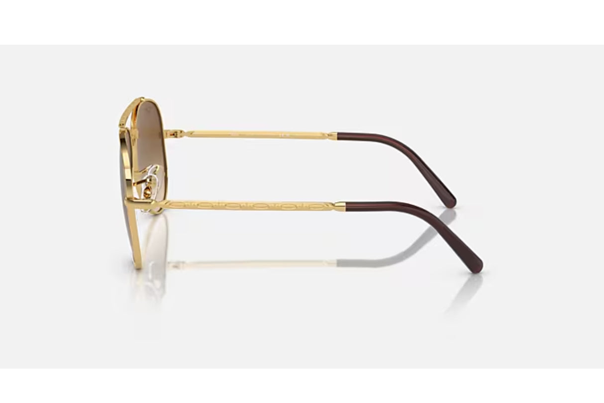 Ray-Ban-New-Aviator-Arista-Clear-Gradient-Brown-zijkant