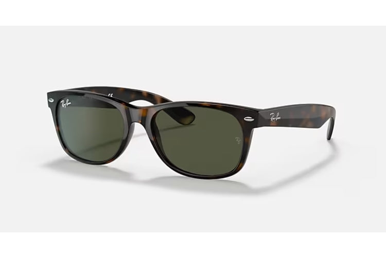 Ray-Ban-New-Wayfarer-Tortoise-Polarized-Green