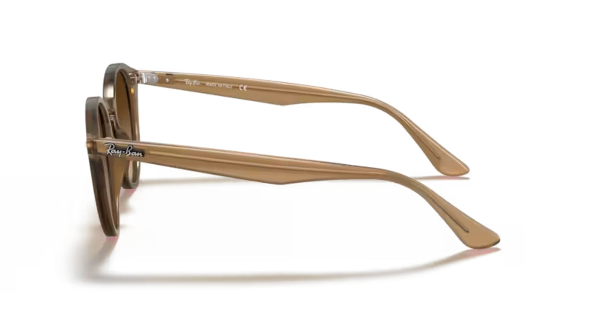 Ray-Ban RB2180 Turtledove Brown Gradient Dark Brown zijaanzicht
