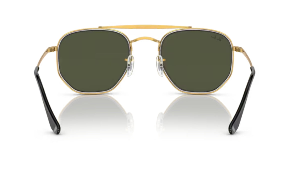 Ray-Ban Marshall Gold/ Green G15 Achterkant