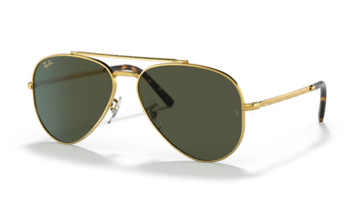 Ray-Ban New Aviator Legend Gold/ Green
