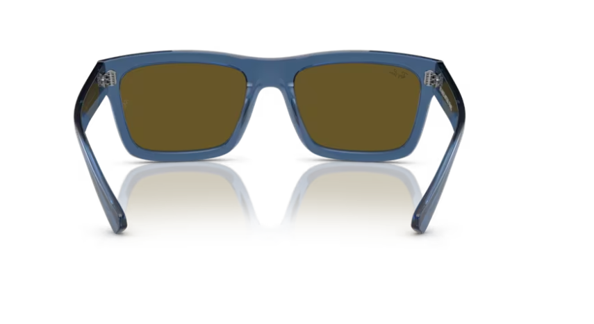 Ray-Ban Warren Transparent Dark Blue/ Dark Brown