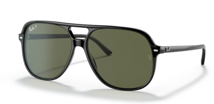 Ray-Ban Bill Black/ Polarized Green