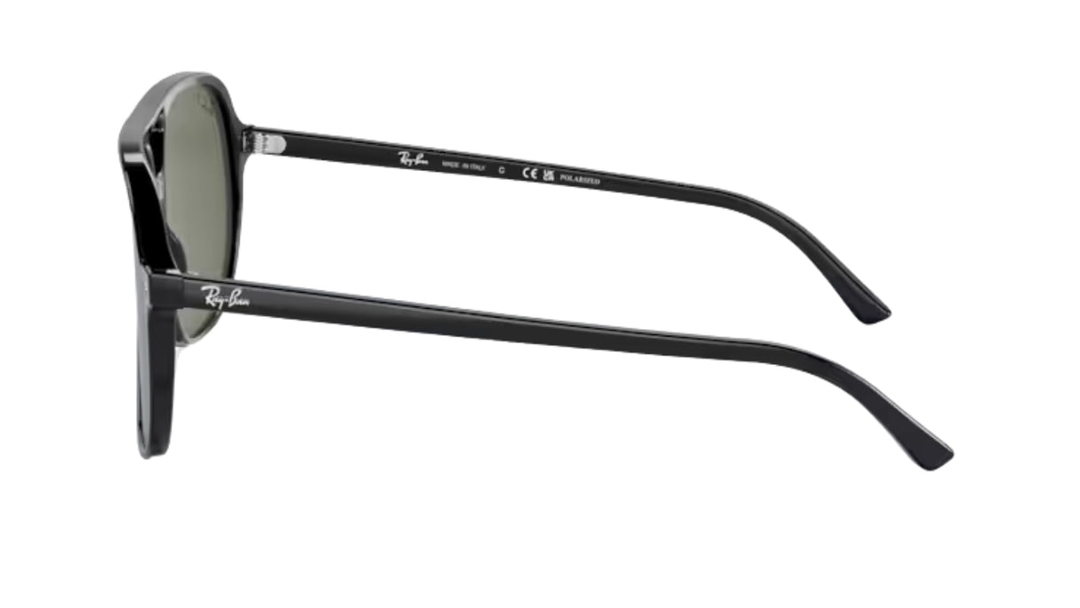 Ray-Ban Bill Black/ Polarized Green