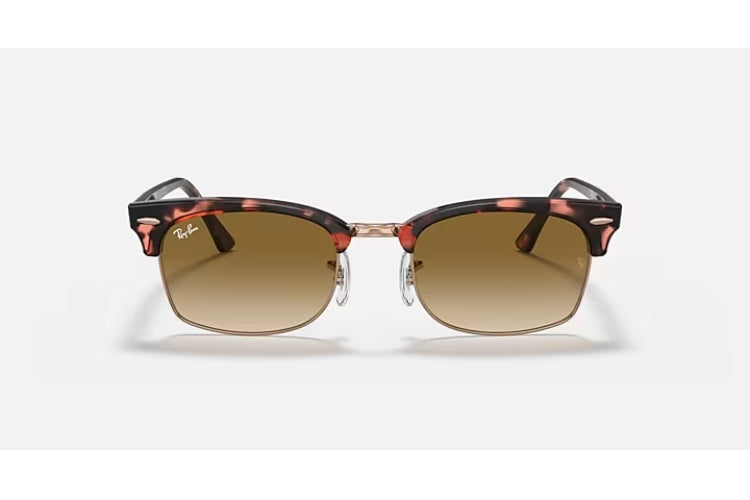 Ray-Ban Clubmaster Square/ Clear Gradient Brown-voorkant