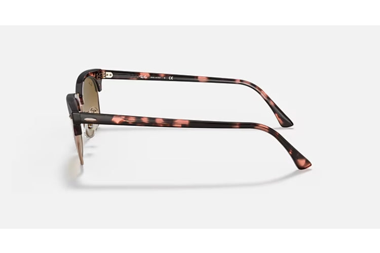 Ray-Ban Clubmaster Square/ Clear Gradient Brown-zijkant