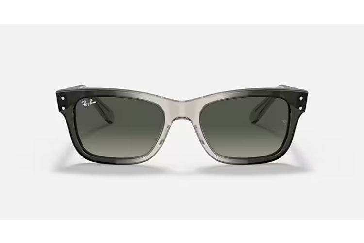 Ray-Ban Mr. Burbank Transparent Gray/ Gradient Grey-voorkant