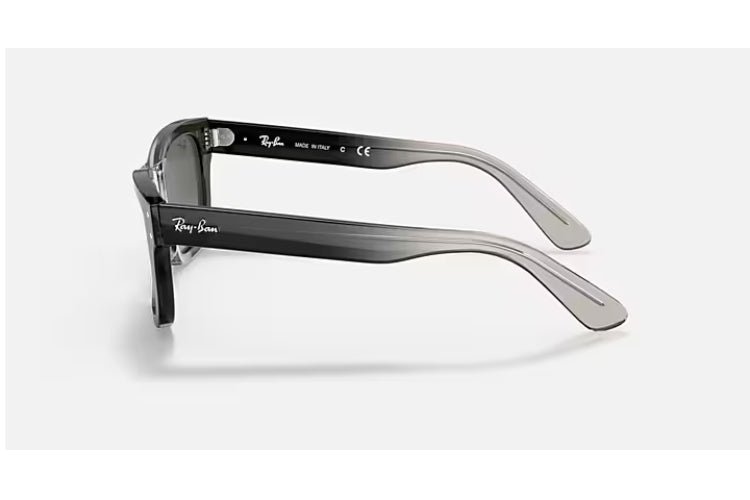 Ray-Ban Mr. Burbank Transparent Gray/ Gradient Grey-zijkant