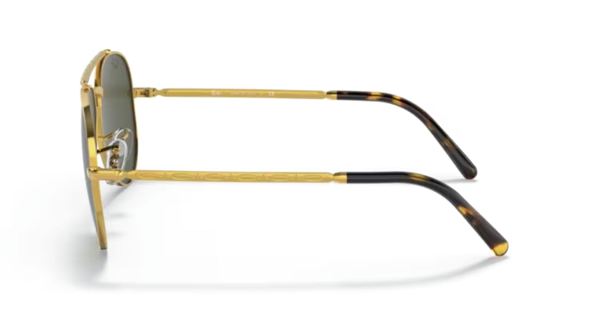 Ray-Ban New Aviator Legend Gold/ Green