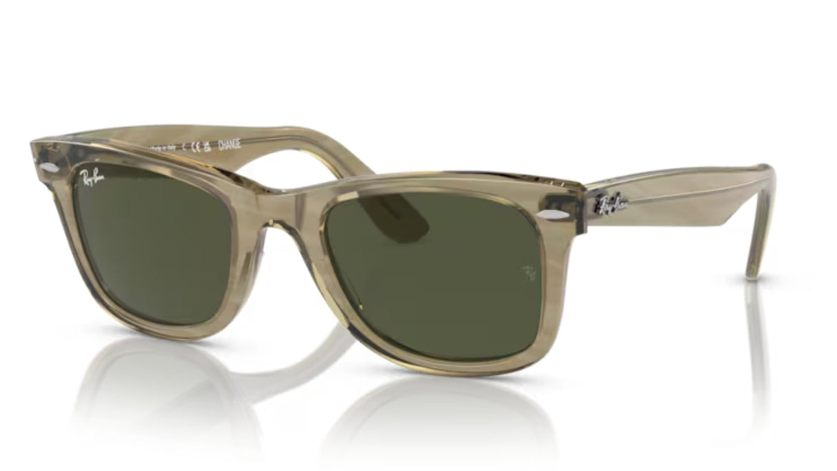 Ray-Ban Wayfarer Change Collection Photo Striped Grey/ Green