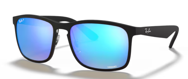 Ray-Ban RB4264 Chromance Matte Black/ Blue Mirror Polarized Chromance