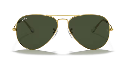 Ray-Ban Aviator Gold/ Green