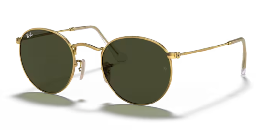 Ray-Ban Round Metal Gold/ G-15
