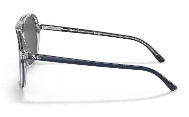 Ray-Ban Bill Blue On Transparent/ Dark Grey