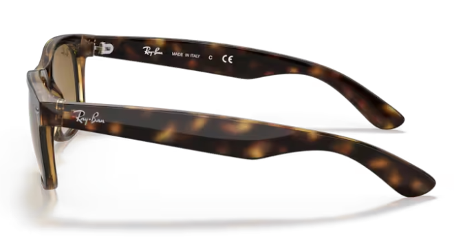 Ray-Ban New Wayfarer Light Havana, Clear Gradient Brown
